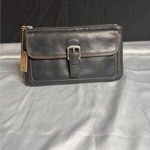 Coach Black and Brown Leather woman’s wallet.
